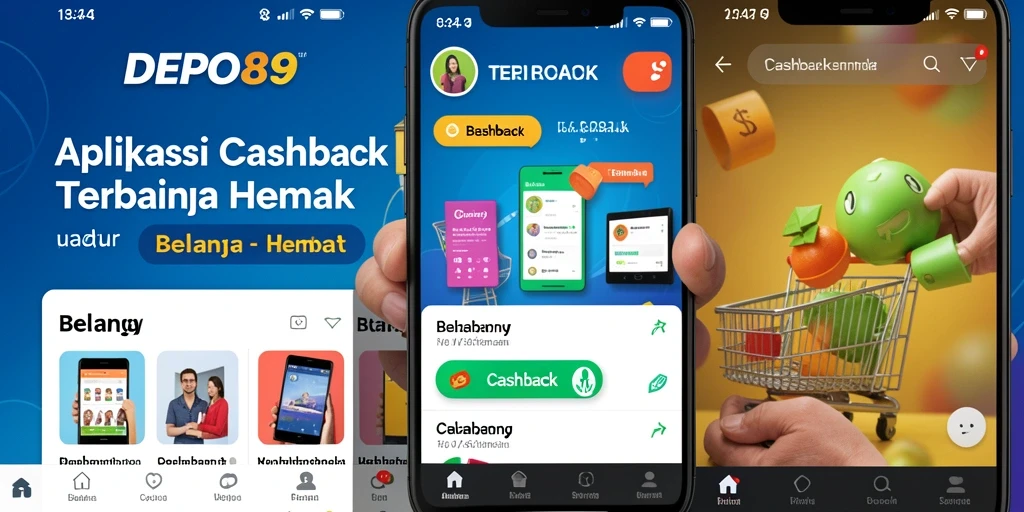 Antarmuka DEPO89 yang ramah pengguna untuk Cashback.