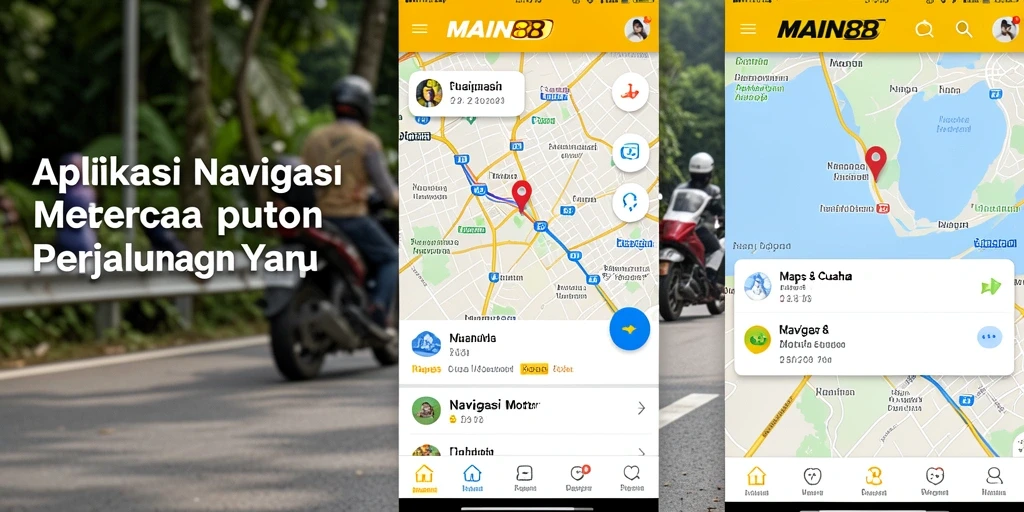 Screenshot utama MAIN88 menampilkan antarmuka Navigasi Motor yang intuitif.