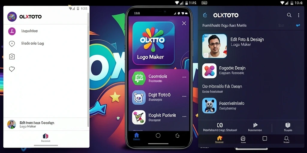 Antarmuka OLXTOTO yang ramah pengguna untuk membuat logo.