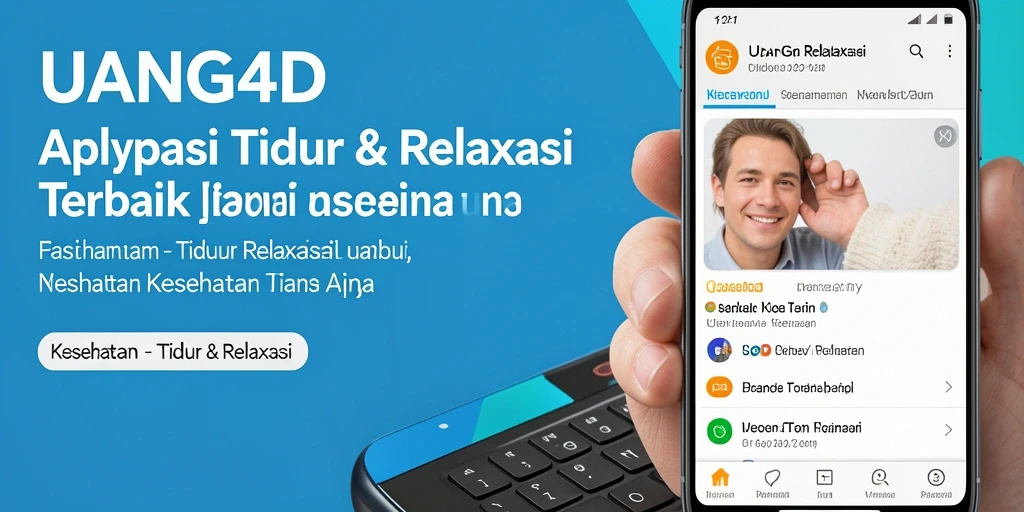 Screenshot UANG4D menampilkan antarmuka relaksasi yang intuitif dan menarik.